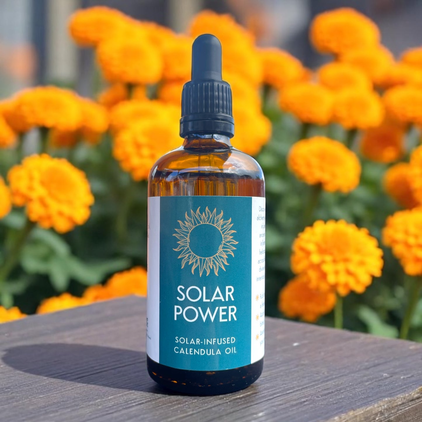 Solar Power Calendula Oil