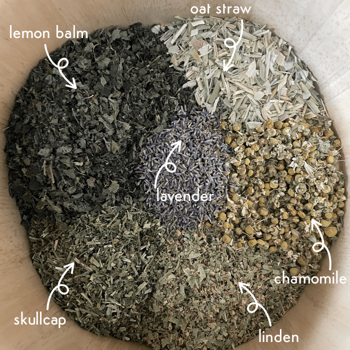 Nerve Nectar — Restorative and Soothing Herbal Tea