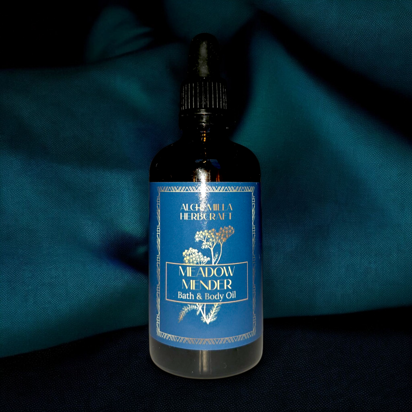 Meadow Mender Bath & Body Oil – Rosehip, Yarrow, Plantain & Calendula Herbal Oil