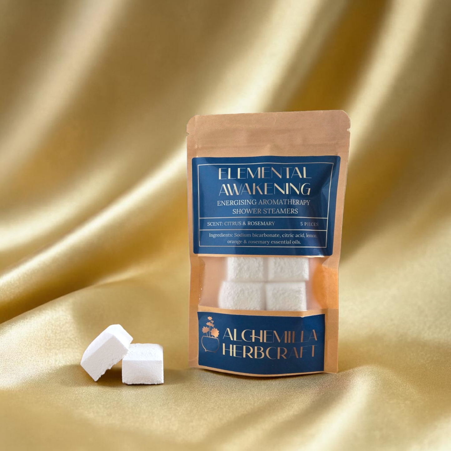 Elemental Awakening — Energising Citrus Shower Steamers for Clarity & Focus