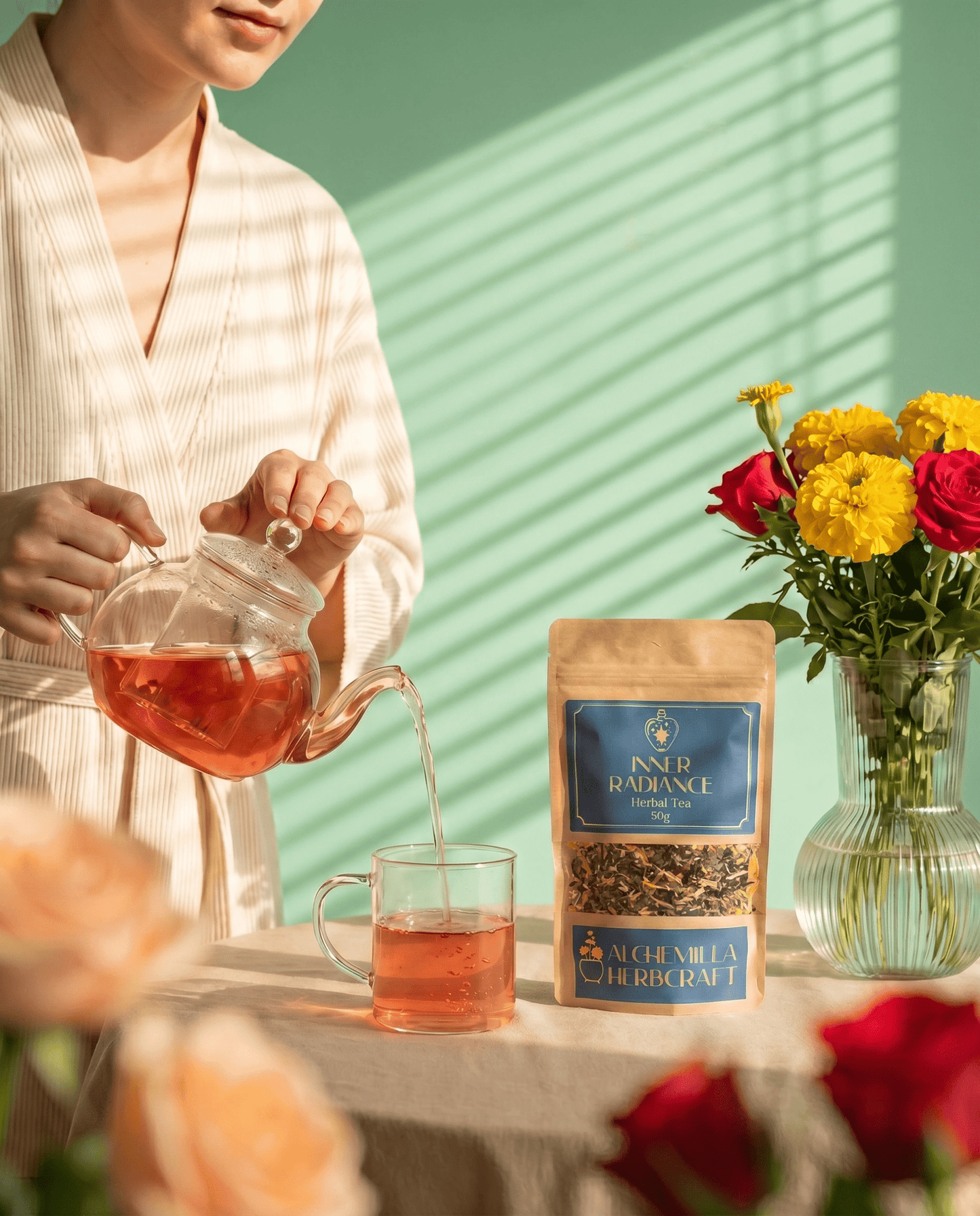 Inner Radiance — Herbal Tea for Glowing Skin