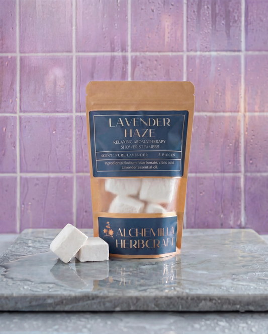 Lavender Haze — Calming Lavender Shower Steamers for Sleep & Calm