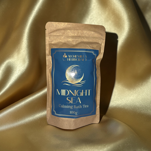 Midnight Sea Bath Tea – Lavender, Chamomile & Frankincense Relaxing Soak