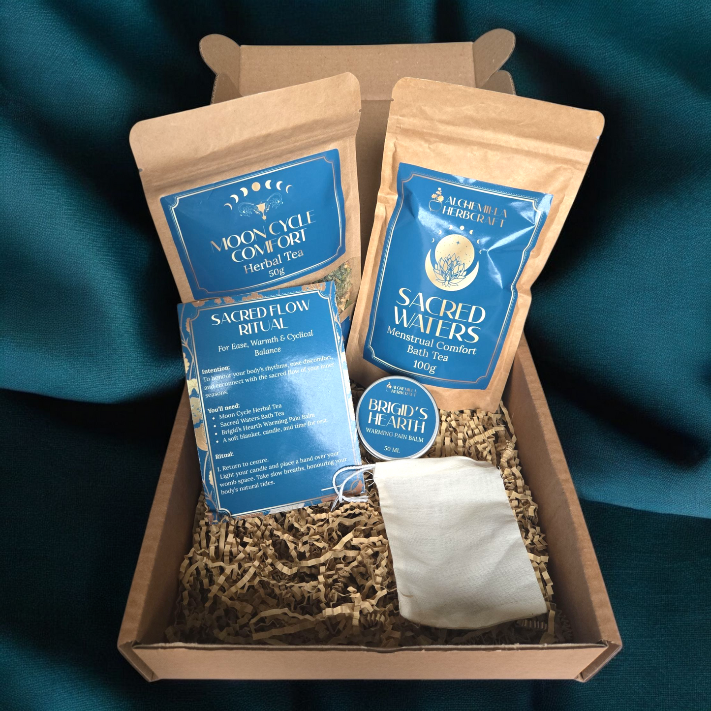 Sacred Flow – Natural Self-Care Bundle for Cycle Support