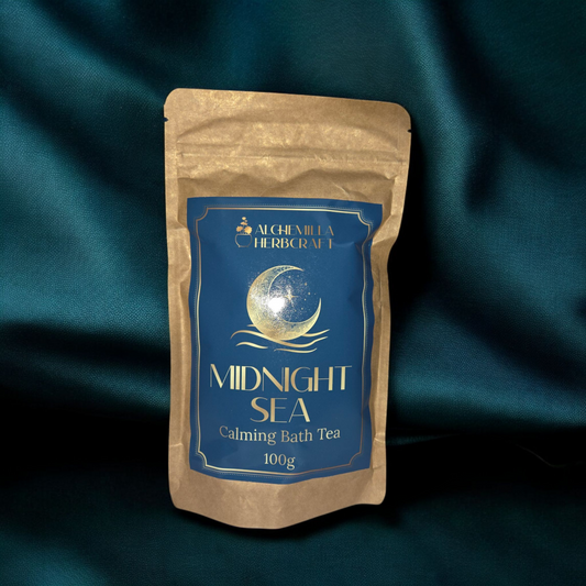 Midnight Sea Bath Tea – Lavender, Chamomile & Frankincense Relaxing Soak