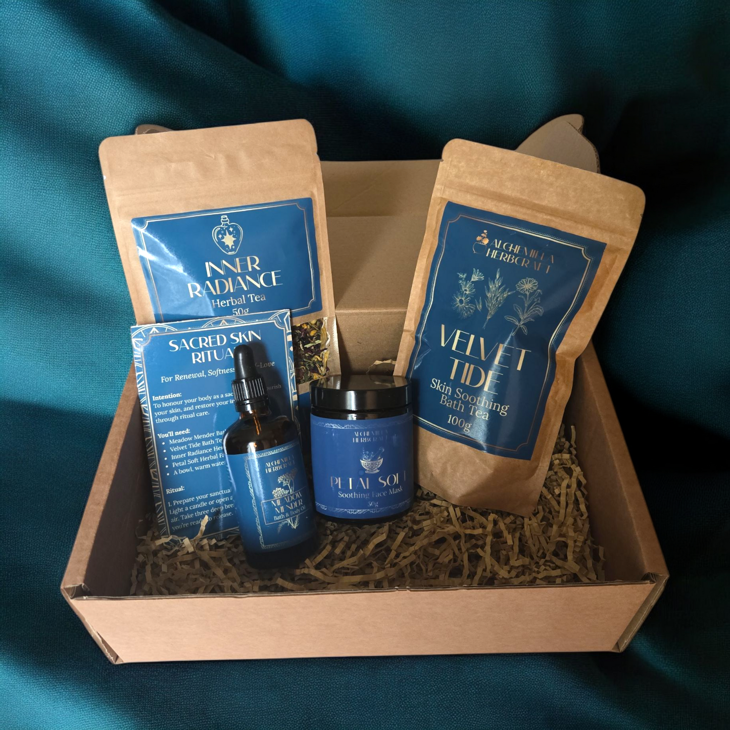 Sacred Skin – A Self-Care Ritual Bundle for Nourished Skin