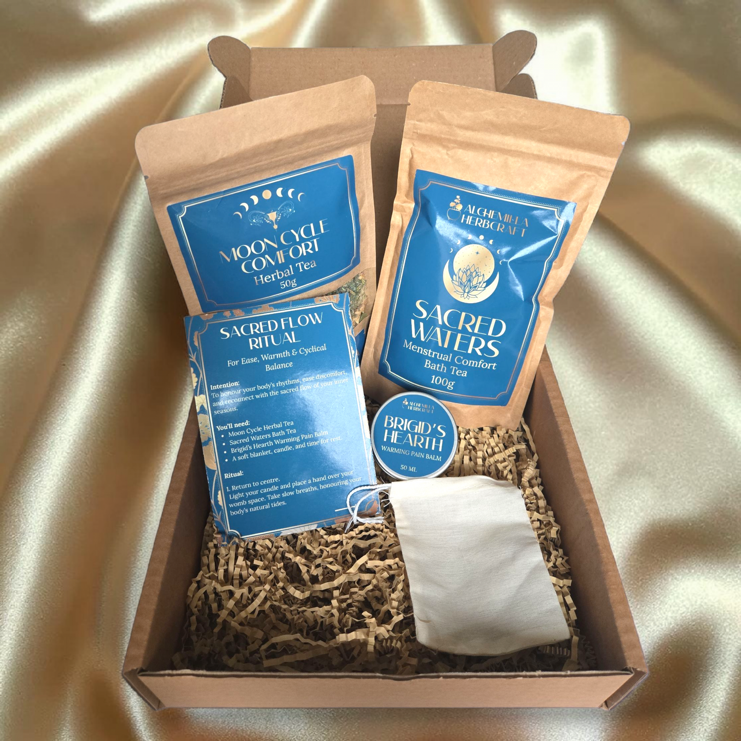 Sacred Flow – Natural Self-Care Bundle for Cycle Support