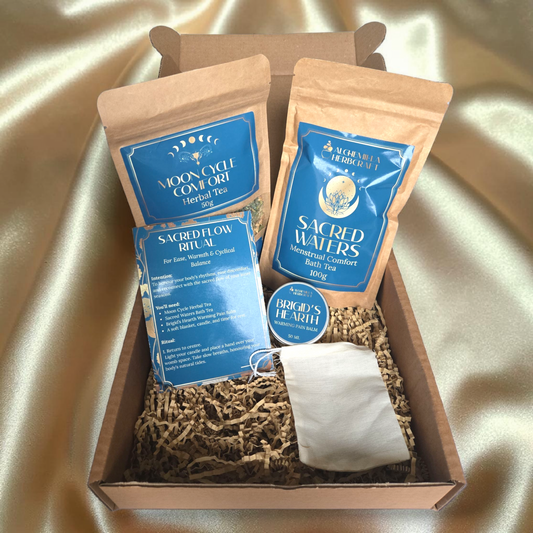 Sacred Flow – Natural Self-Care Bundle for Cycle Support